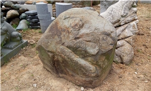 China Black Marble Natural Stone Sculpture, Black Marble Sculpture & Statue