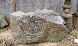 China Black Marble Natural Stone Sculpture, Black Marble Sculpture & Statue