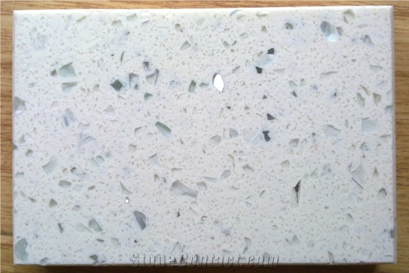 China Blue Artificial Quartz Stone Tiles & Slabs