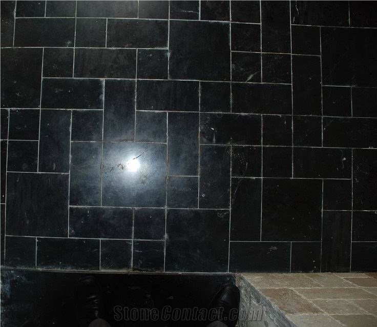 China Blue Limestone French Pattern Slabs & Tiles