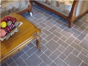 China Blue Limestone French Pattern Slabs & Tiles