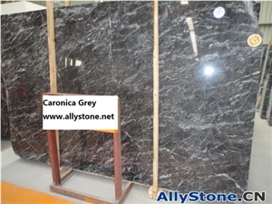 China Caronica Grey Marble Wholesaler Slabs & Tiles, Italy Black Marble China Caronica Grey Marble Wholesaler Slabs & Tiles, Italy Black Marble