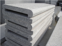 China Grey Granite Bullnose Edging Swimming Pool Tiles, Granite Pool Coping