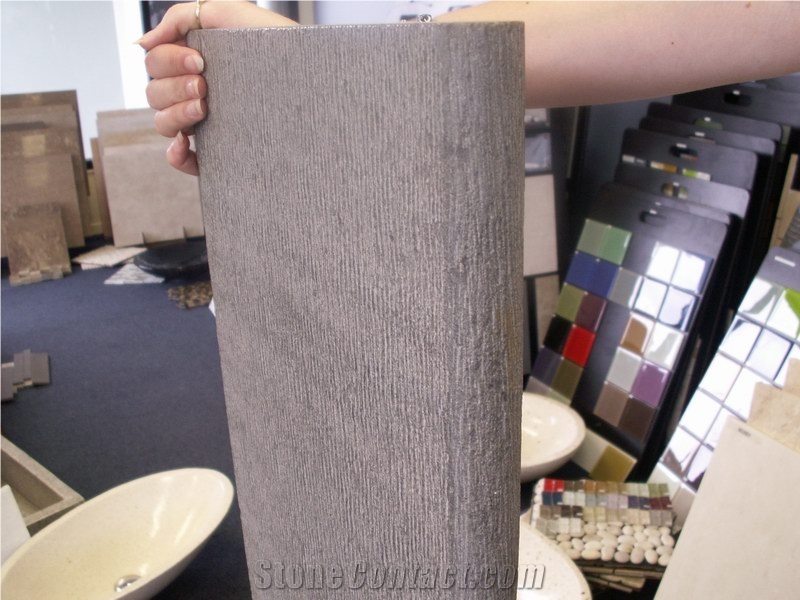 China Grey Granite Bullnose Edging Swimming Pool Tiles, Granite Pool Coping