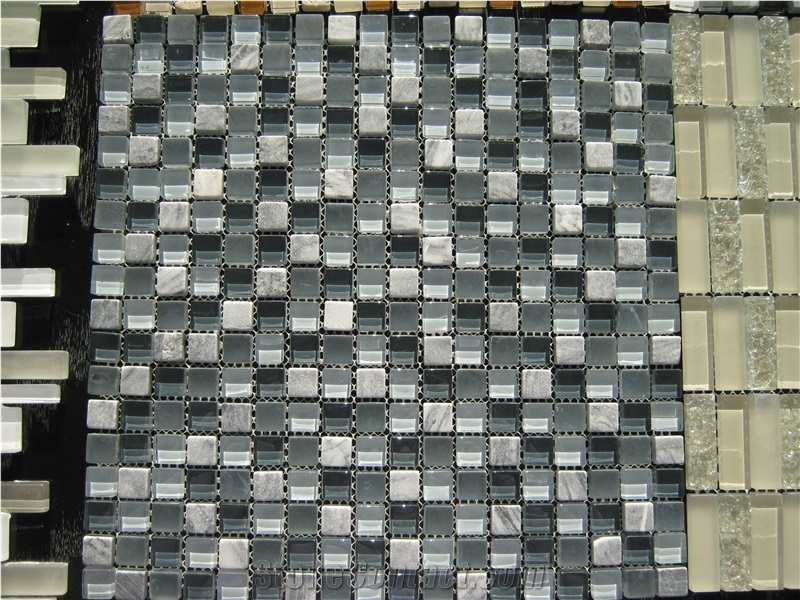 China Multicolor Glass Mosaic Tile