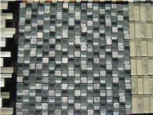 China Multicolor Glass Mosaic Tile