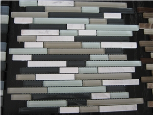 China Multicolor Glass Mosaic Tile