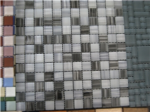 China Multicolor Glass Mosaic Tile