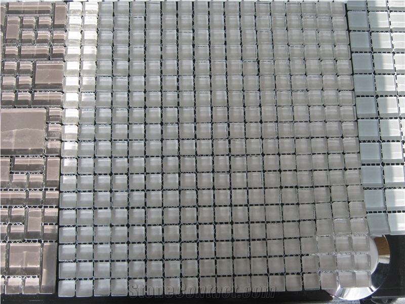 China Multicolor Glass Mosaic Tile