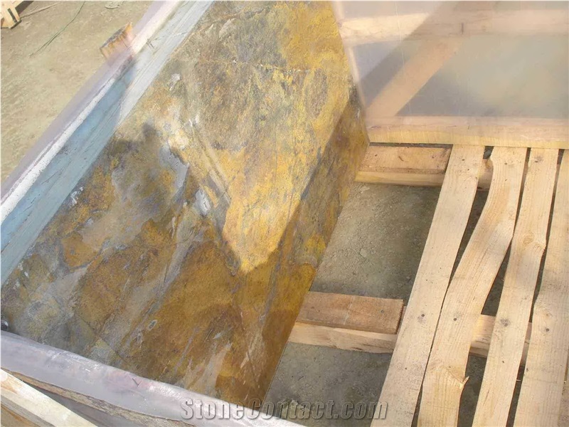 China Rusty Slate Tiles & Slabs for Wall Cladding, Chinese Cheap Walling Tiles