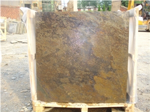 China Rusty Slate Tiles & Slabs for Wall Cladding, Chinese Cheap Walling Tiles