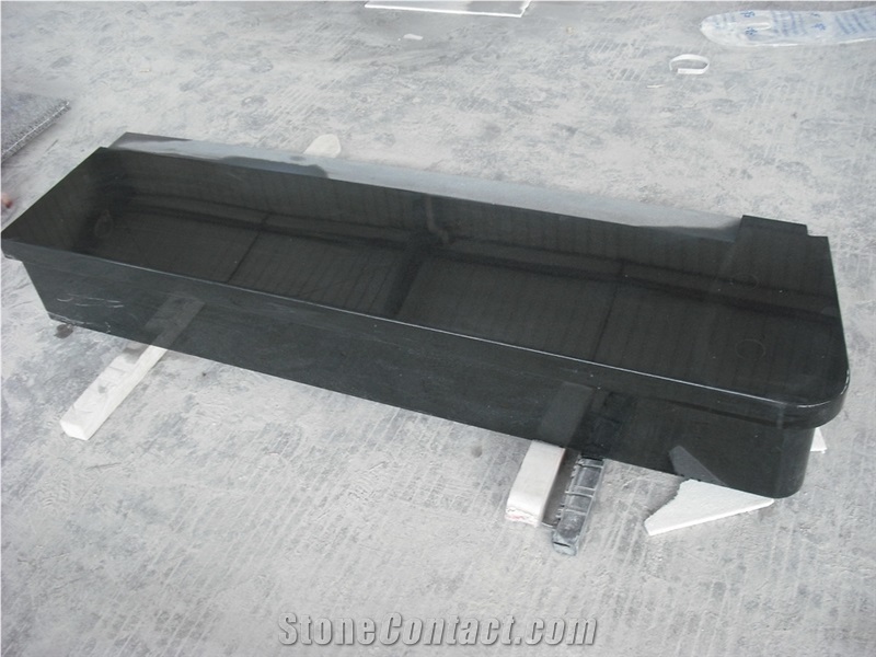 China Shanxi Black Absolute Granite Stairs & Steps,China Black Granite Stairs & Steps