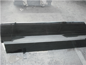China Shanxi Black Absolute Granite Stairs & Steps,China Black Granite Stairs & Steps