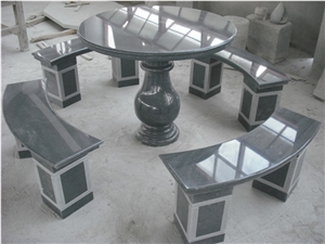 China Stone Table，G654 Stone Table， G654 Granite Table， China Grey Granit Table,Landscaping Products,Garden Products,Table Top,Table Stand, Table Design