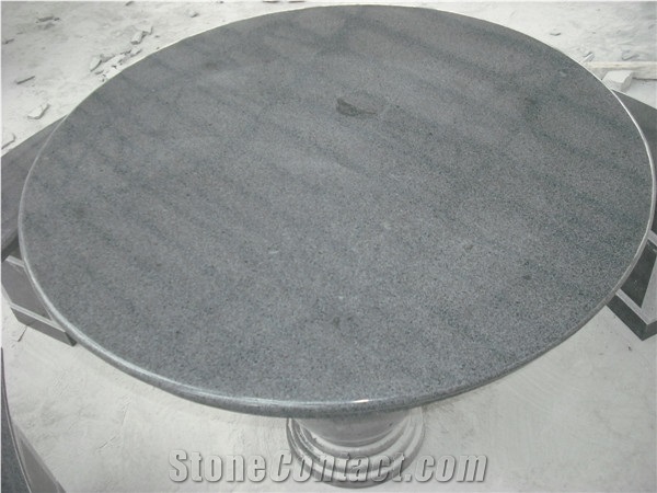 China Stone Table，G654 Stone Table， G654 Granite Table， China Grey Granit Table,Landscaping Products,Garden Products,Table Top,Table Stand, Table Design