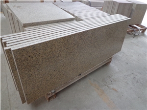 China Yellow Granite Ally Gold Slabs & Tiles