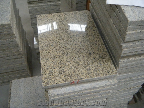 China Yellow Granite Ally Gold Slabs & Tiles