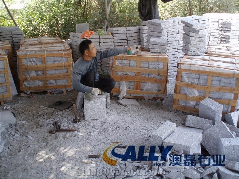 G603 Granite Cobble,G603 Cube Stone,Granite Paving Stone,Cobble Stone, Granite Cube,Cube Stone,Paving Sets