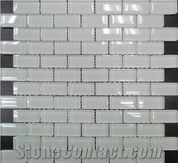 Glass Mosaic, Glass with Stone Mosaic