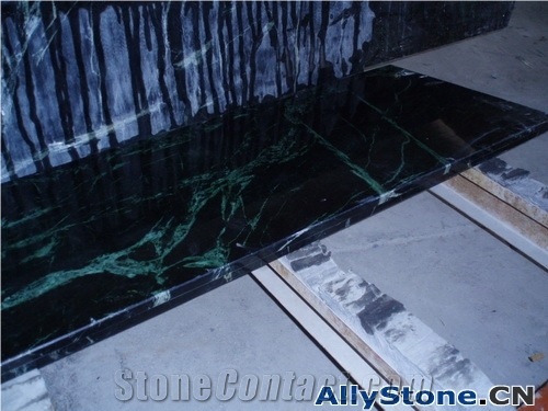 Indian Julian Jade Marble,Green Flower Marble from China