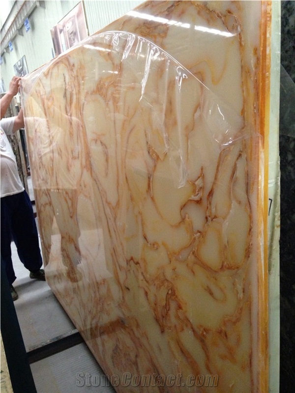 Natural Onyx, Artificial Onyx, Manmade Onyx, Yellow Onyx, Slabs, Tiles