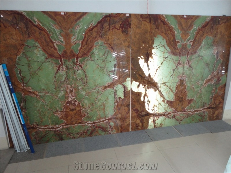 Onyx Composite Slabs, Iran White Onyx