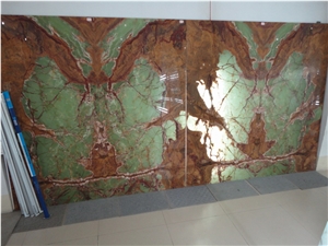 Onyx Composite Slabs, Iran White Onyx