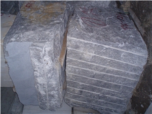 Overloard Flower Grey Marble Block