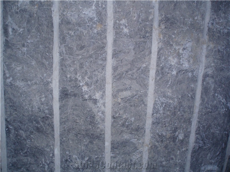 Overloard Flower Grey Marble Block