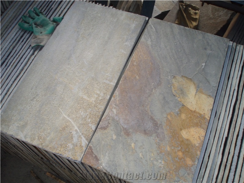 Slate Tiles, Slate Flooring, Slate Floor Tile on Sale, Rusty Slate Slabs & Tiles