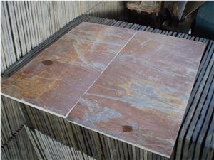 Slate Tiles, Slate Flooring, Slate Floor Tile on Sale, Rusty Slate Slabs & Tiles