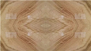 Wooden Onyx Slab,Multicolor Iran Onyx