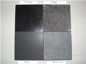 Zhangpu Black Basalt Slabs & Tiles, China Black Basalt