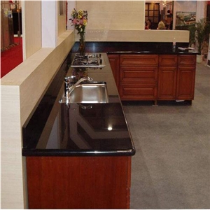 Black Galaxy Granite Kitchen Countertops/Worktops