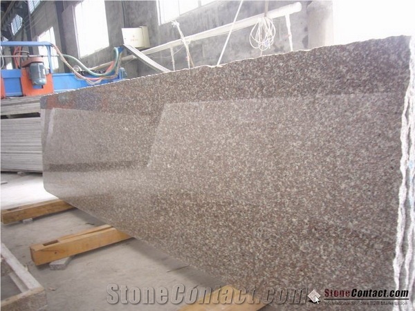 G664 Granite Slabs and Tiles for Floor and Wall Covering, China Loyuan Red Granite Violet Flooring
