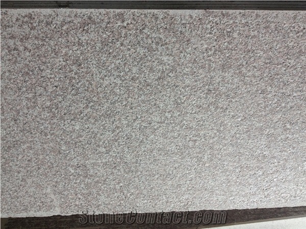 G687 Granite Flamed Slabs & Tiles,Chinese Peach Blossom Red Flooring