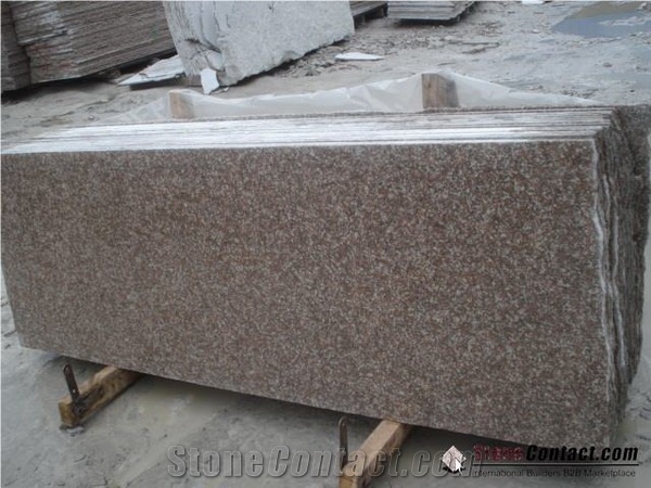 G687 Pink Granite Slabs,Chinese Peach Blossom Red Flooring/Wall Covering Tiles & Slabs