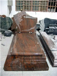 Multicolor Granite Tombstone & Monument Design, Engraved Tombstones,Tombstone and Monument Supplier in China