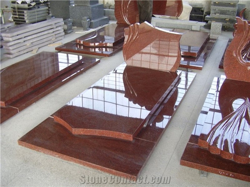 Tombstone & Monument Design,Indian Red Granite Monument,Imperial Red Tombstone,Carving Headstone,China Tombstone & Monument Supplier