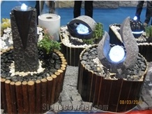 China Absolute Black Granite Water Feature
