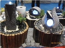 China Absolute Black Granite Water Feature