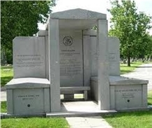 Grey Granite Mausoleum & Columbarium