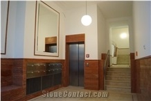 Persian Red Travertine Project