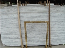 White Riverside Marle Slabs, China White Marble