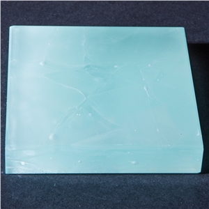 Melt Crystal Jadetranslucent Decorative China White Artificial Onyx Tiles & Slabs for Bath Tops