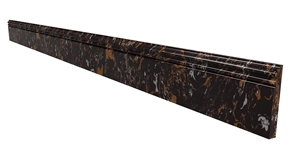 China Artificial Black Marble Tiles & Slabs