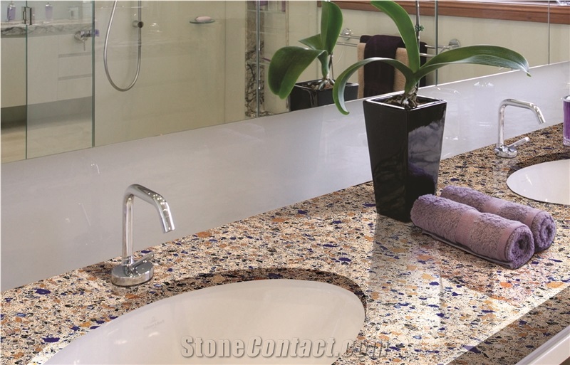 Multicolor Quartz Stone Manufacturer Oem for Lg Hausys