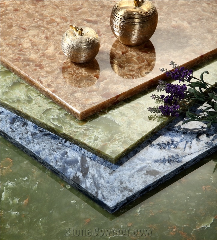 Onyx Green Quartz Stone Tiles for Kithcen Worktops Bench Tops Cambria Color