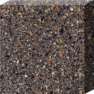 Quartz Stone with Multiple Colors Variegated Slabs