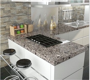 Quartz Surface Moving Pattern Brown Kylin Quartz Surface Moving Pattern Brown Kylin